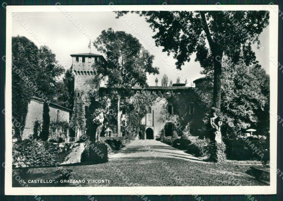 Piacenza Vigolzone Graziano Visconti Castello Foto FG cartolina KV7540 – fronte