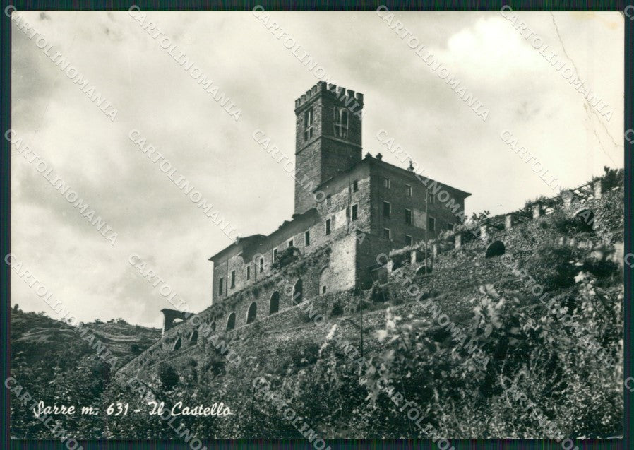 Aosta Sarre Castello PIEGA Foto FG cartolina KV7543 – fronte