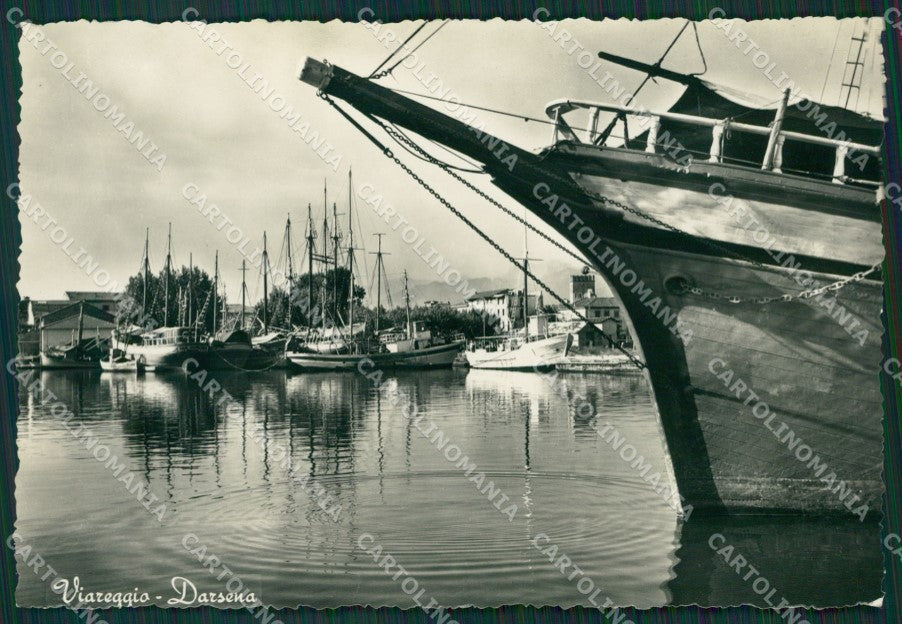 Lucca Viareggio Barche Foto FG cartolina KV7545 – fronte