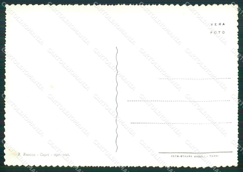 Napoli Capri Foto FG cartolina KV7555 – retro