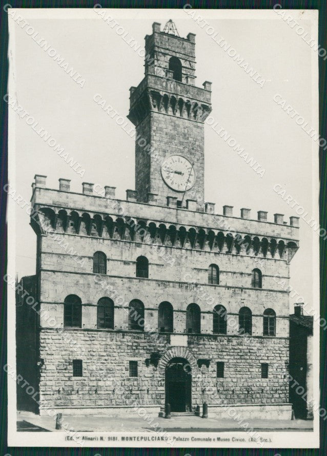 Siena Montepulciano Foto FG cartolina KV7557 – fronte