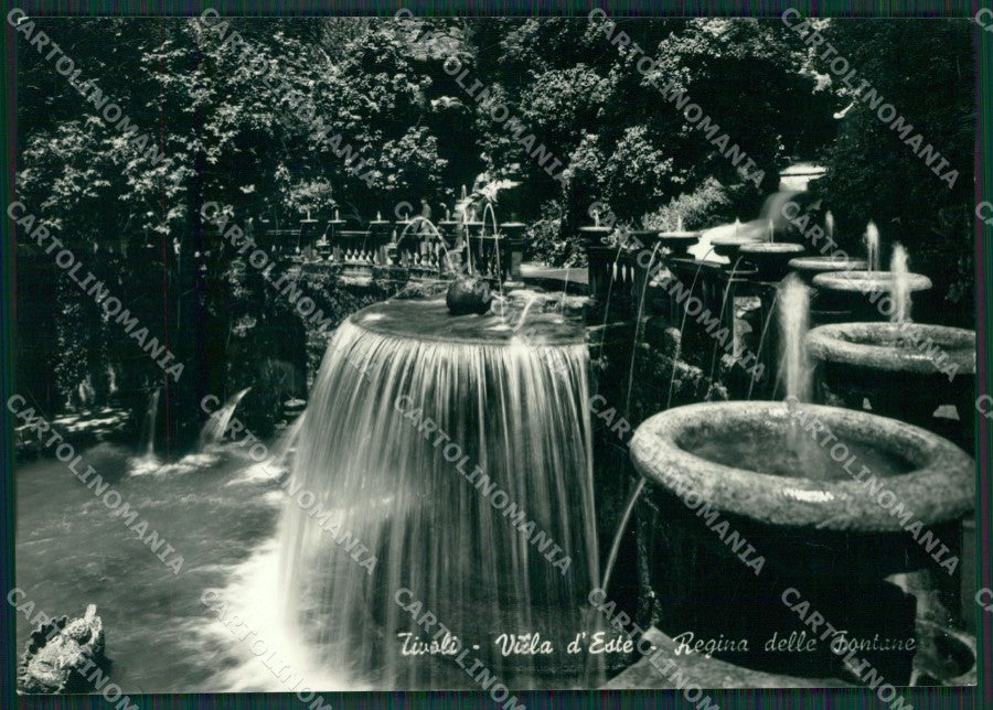 Roma Tivoli Villa d'Este Fontana Foto FG cartolina KV7560 – fronte