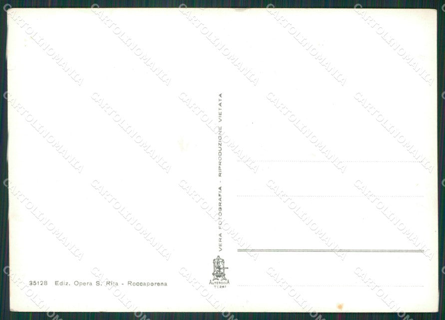 Perugia Cascia Roccaporema Foto FG cartolina KV7561 – retro
