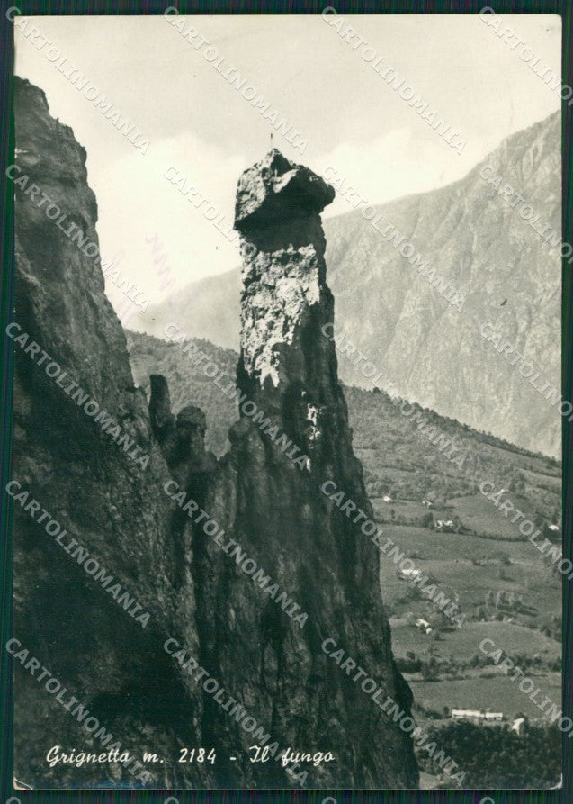 Lecco Piani Resinelli Grignetta Il Fungo Foto FG cartolina KV7562 – fronte