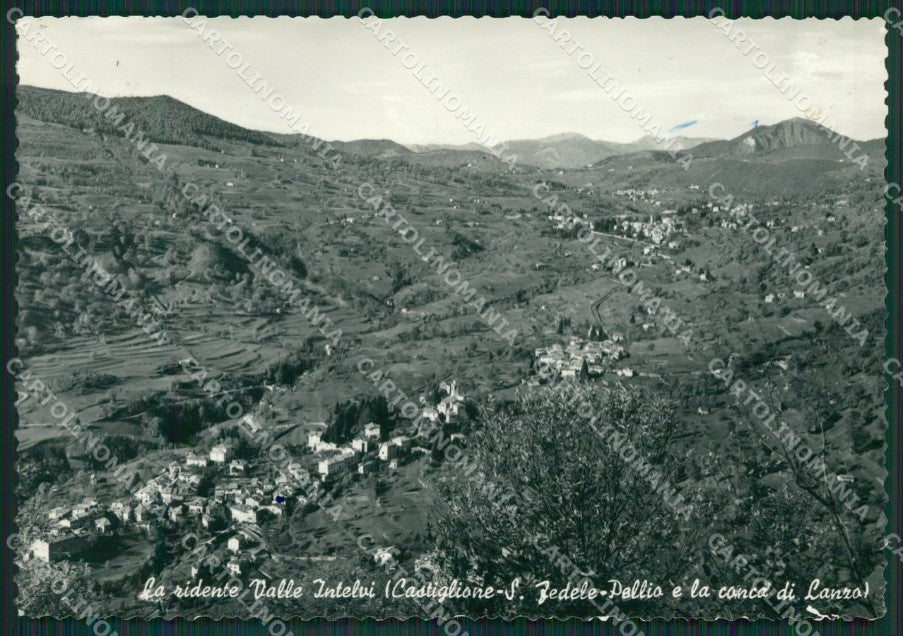 Como Valle Intelvi Castiglione San Fedele Pellio Foto FG cartolina KV7565 – fronte