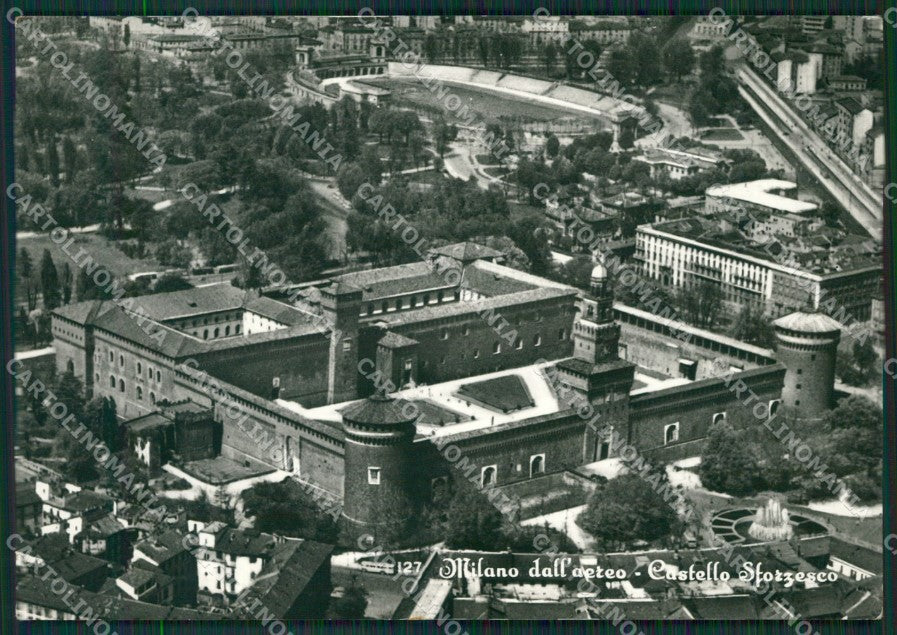 Milano Città Castello Sforzesco Foto FG cartolina KV7569 – fronte