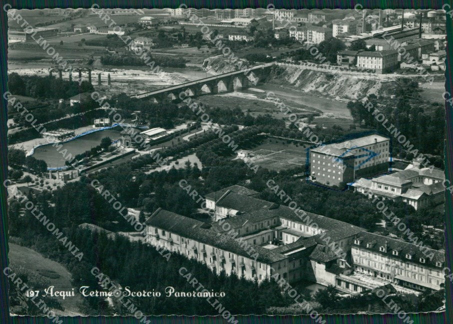 Alessandria Acqui Terme ABRASA Foto FG cartolina KV7582 – fronte