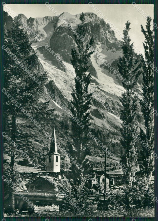 Aosta Courmayeur Entreves Foto FG cartolina KV7584 – fronte