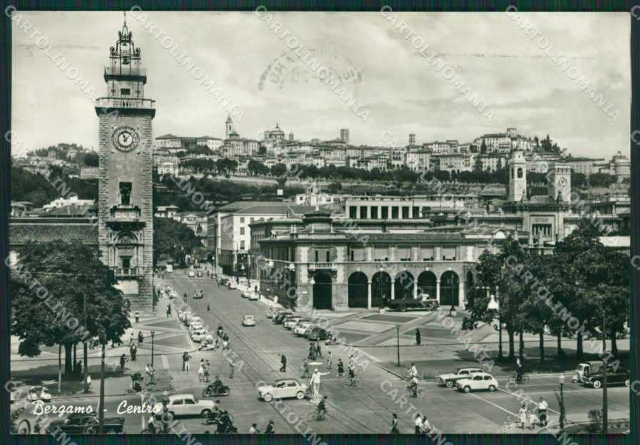 Bergamo Città Foto FG cartolina KV7597 – fronte