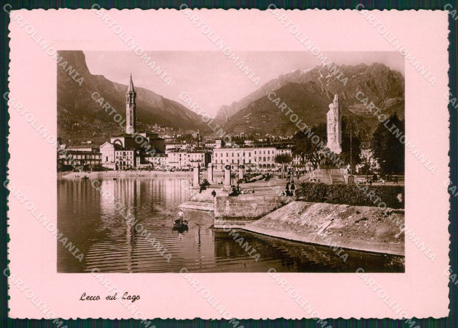 Lecco Città Lago di Como Foto FG cartolina KV7610 – fronte