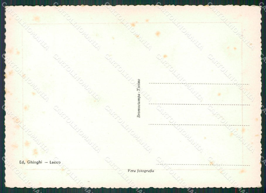 Lecco Città Lago di Como Foto FG cartolina KV7610 – retro
