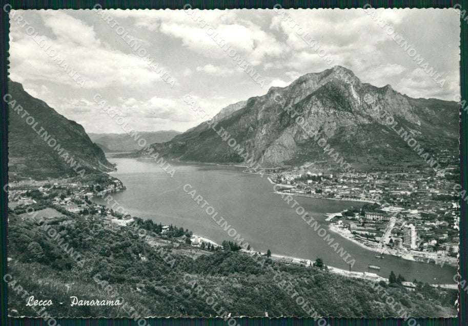 Lecco Città Lago di Como PIEGHE Foto FG cartolina KV7611 – fronte