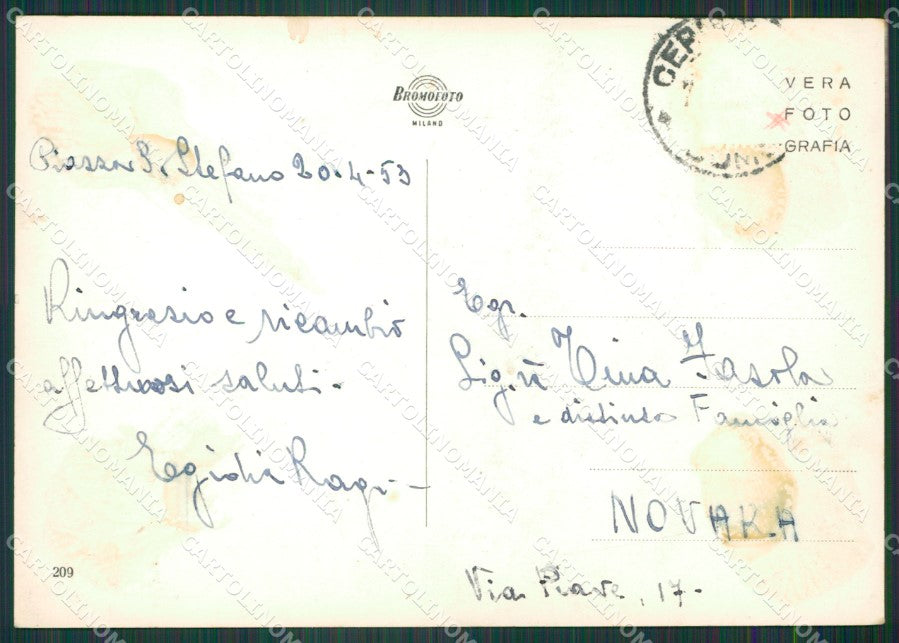 Como Città Foto FG cartolina KV7616 – retro