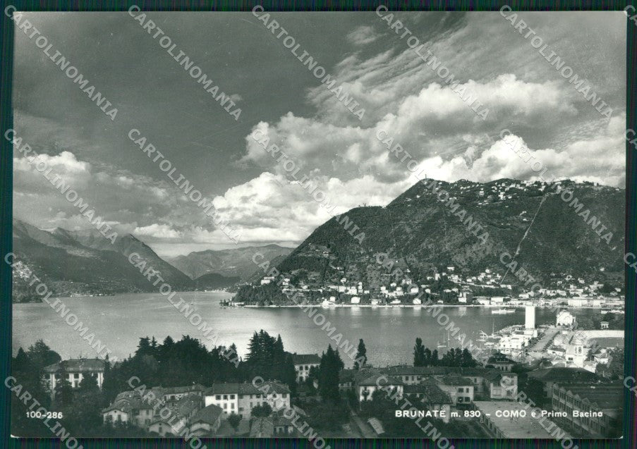 Como Brunate Lago di Como Foto FG cartolina KV7630 – fronte