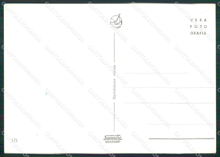 Como Isola Comacina Ospedaletti Lago di Como Foto FG cartolina KV7633 – retro