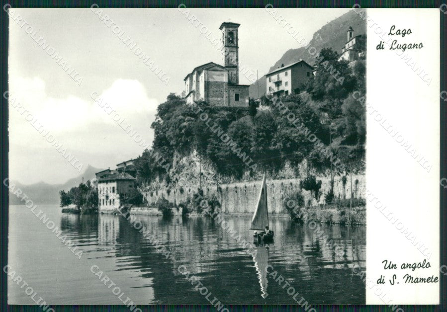 Como Valsolda San Mamete Lago di Lugano Foto FG cartolina KV7645 – fronte