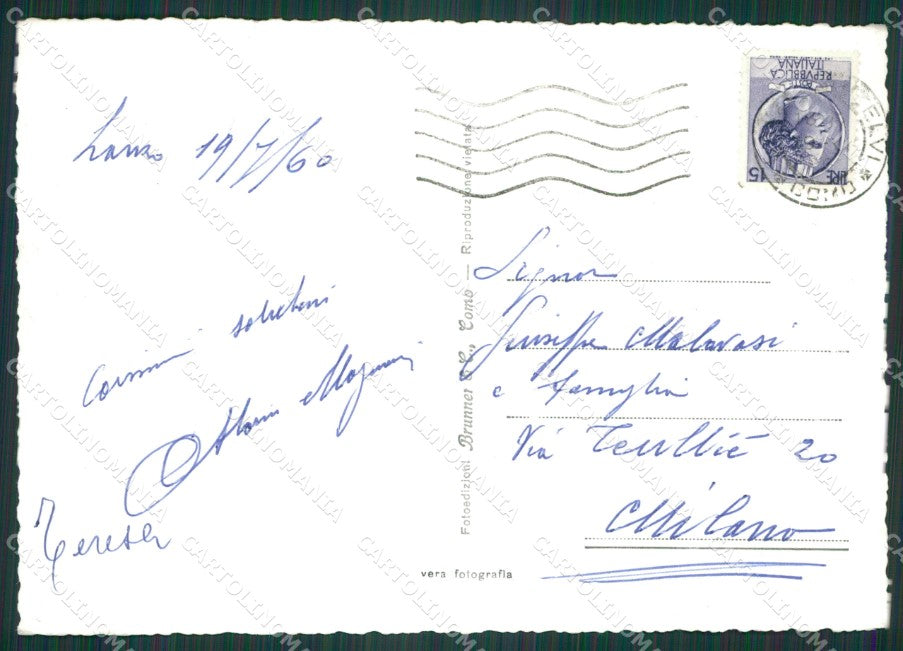 Como Lanzo Intelvi Foto FG cartolina KV7655 – retro