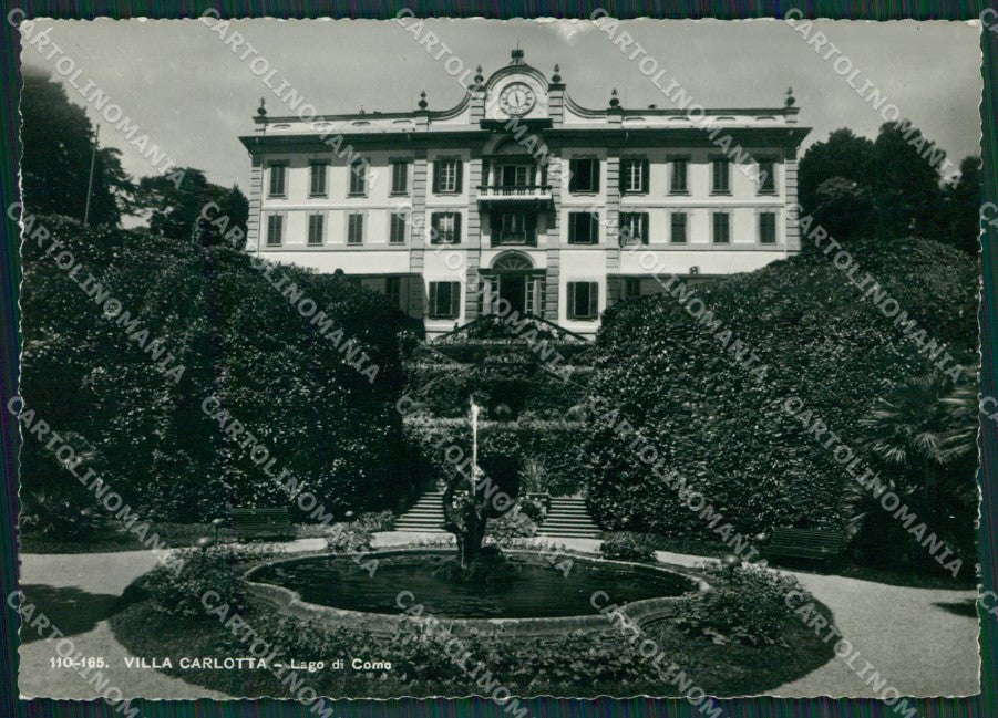 Como Città Villa Carlotta Lago di Como Foto FG cartolina KV7656 – fronte