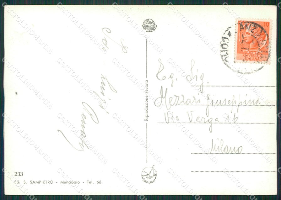 Como Lanzo Intelvi Foto FG cartolina KV7661 – retro