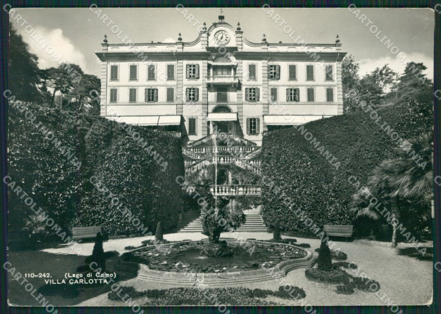Como Città Villa Carlotta Lago di Como Foto FG cartolina KV7685 – fronte