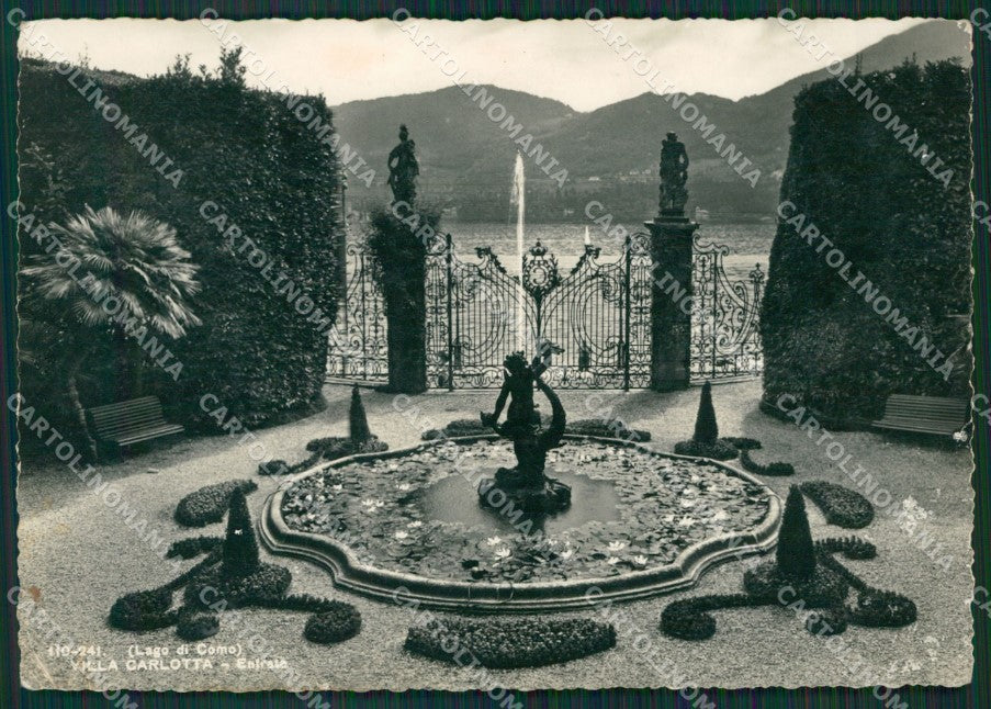 Como Città Villa Carlotta Lago di Como PIEGA Foto FG cartolina KV7687 – fronte