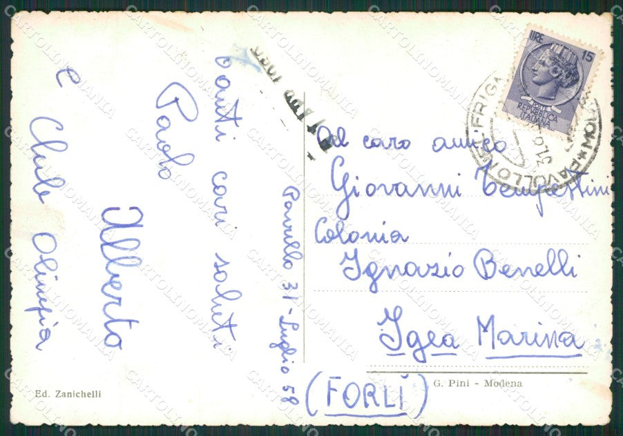 Modena Pavullo nel Frignano Scuole Foto FG cartolina KV7724 – retro
