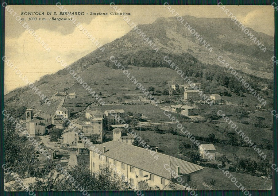 Bergamo Roncola San Bernardo FG cartolina KV7738 – fronte