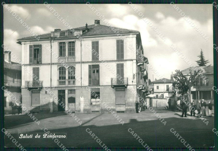 Biella Ponderano PIEGA Foto FG cartolina KV7745 – fronte