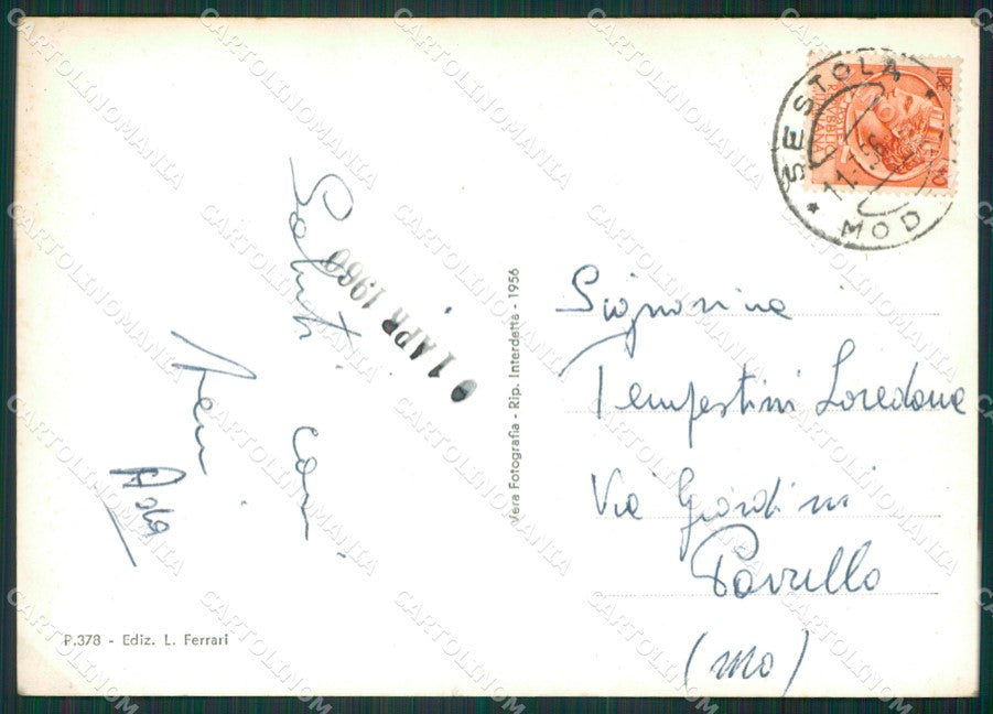 Modena Sestola Corriere Foto FG cartolina KV7756 – retro