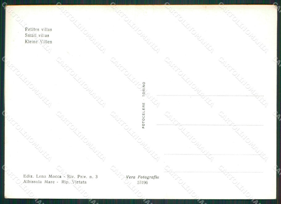 Savona Albissola Foto FG cartolina KV7780 – retro