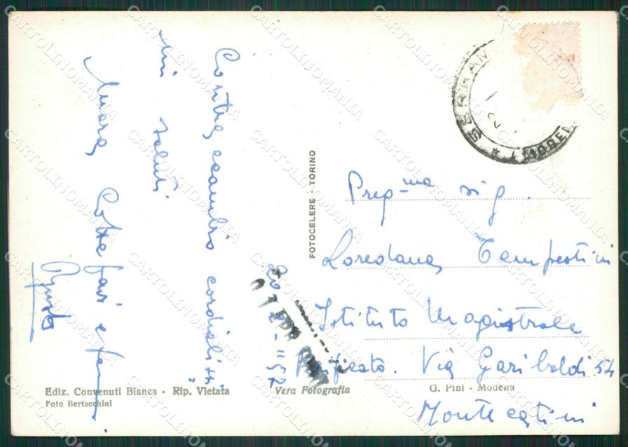 Modena Serramazzoni PIEGHINE Foto FG cartolina KV7790 – retro