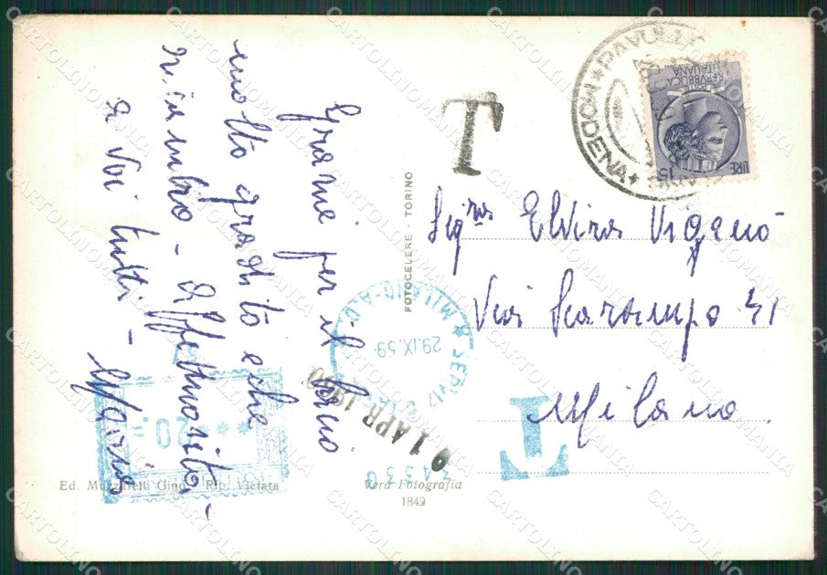Modena Pavullo nel Frignano Foto FG cartolina KV7793 – retro