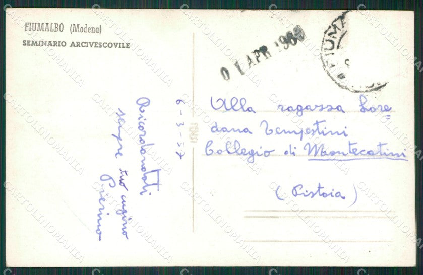 Modena Fiumaldo Seminario Foto cartolina KV7794 – retro