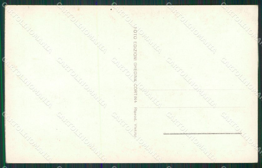 Bolzano Ortisei Gruppo Sella Foto cartolina KV7811 – retro