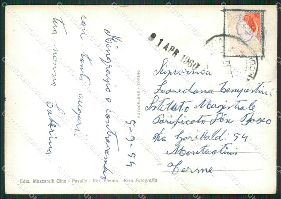 Modena Pavullo nel Frignano PIEGHINA Foto FG cartolina KV7814 – retro