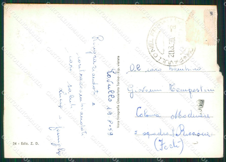 Modena Pavullo nel Frignano Frignano ABRASA TAGLIATA Foto FG cartolina KV7817 – retro