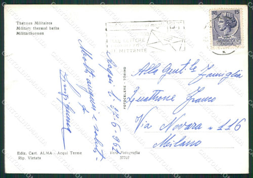 Alessandria Acqui Terme Auto Foto FG cartolina KV7829 – retro