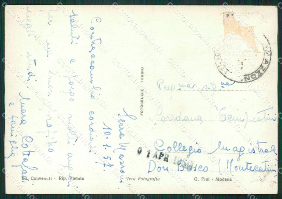 Modena Serramazzoni PIEGA Foto FG cartolina KV7839 – retro