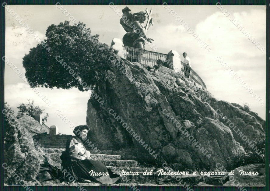 Nuoro Città Costumi Foto FG cartolina KV7849 – fronte