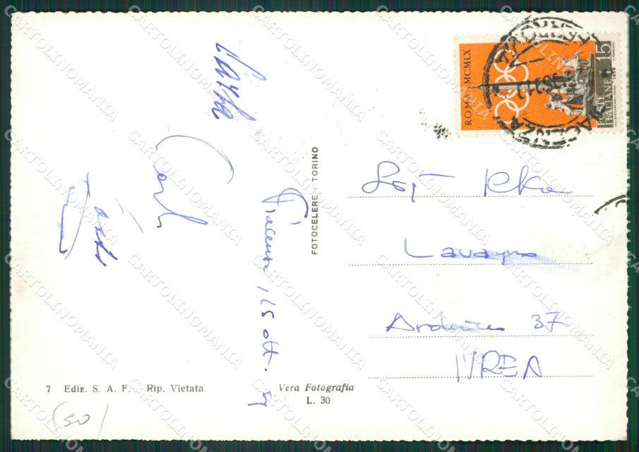 Piacenza Città Foto FG cartolina KV7856 – retro
