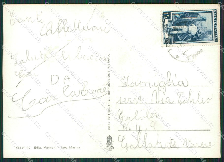 Rimini Igea Marina Foto FG cartolina KV7859 – retro