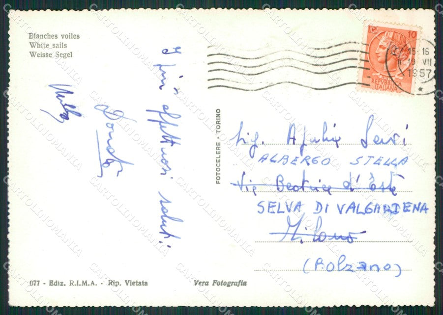 Rimini Città Foto FG cartolina KV7865 – retro
