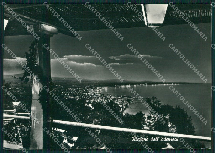 Rimini Riccione Edenrock Chiaro di Luna Foto FG cartolina KV7869 – fronte