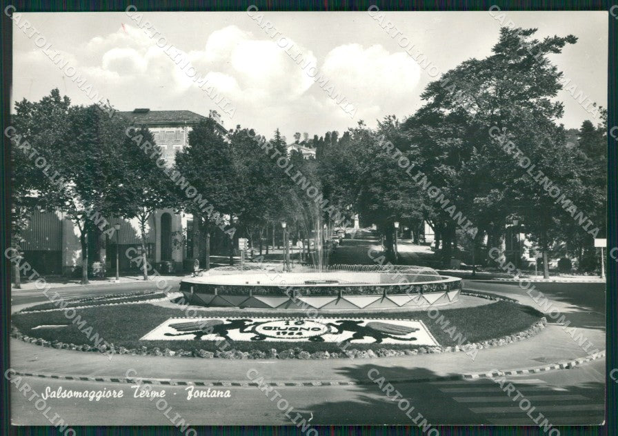 Parma Salsomaggiore Terme Fontana Foto FG cartolina KV7878 – fronte