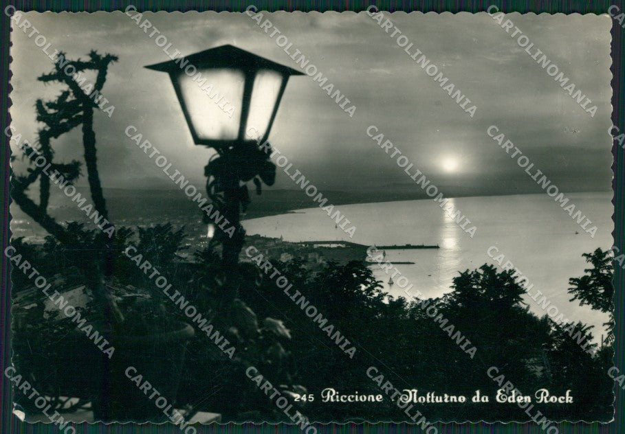 Rimini Riccione Chiaro di Luna Edenrock Foto FG cartolina KV7881 – fronte