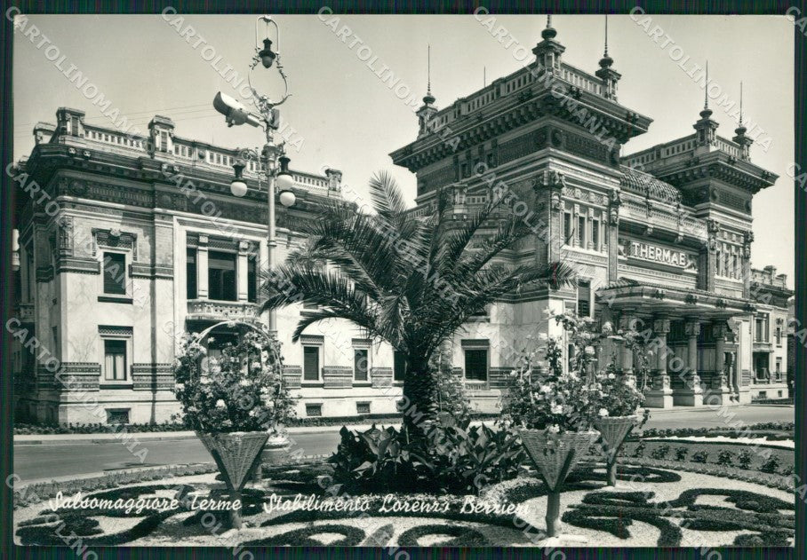 Parma Salsomaggiore Terme Stabilimento Berzieri Foto FG cartolina KV7892 – fronte