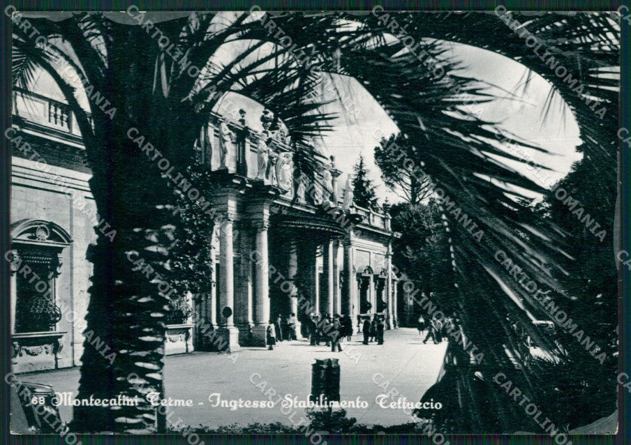 Pistoia Montecatini Terme Stabilmento Tettuccio Foto FG cartolina KV7944 – fronte
