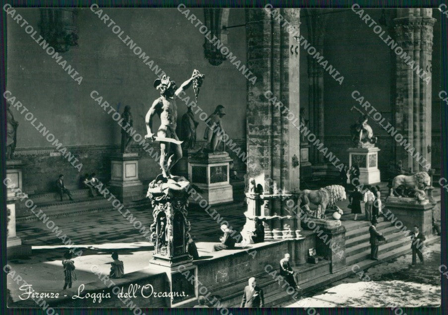 Firenze Città Loggia dell'Orcagna Foto FG cartolina KV7954 – fronte