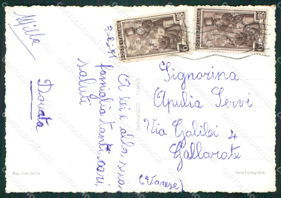 Lucca Viareggio Auto Corriera Foto FG cartolina KV7967 – retro