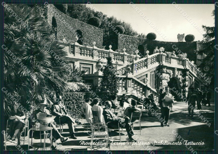 Pistoia Montecatini Terme Stabilimento Tettuccio Foto FG cartolina KV7973 – fronte